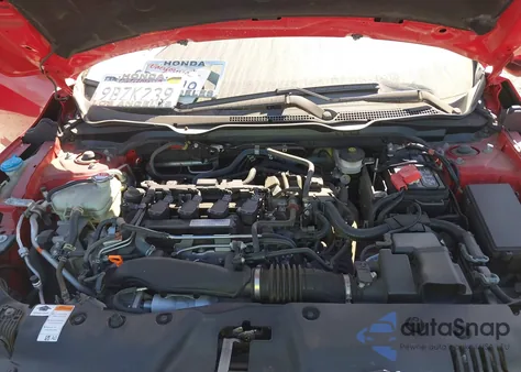 2019 Honda Civic Ex-L from USA, damaged, VIN 2HGFC1F74KH650199